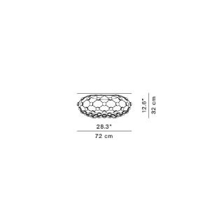 Luceplan Mesh Ceiling lamp - Image 3