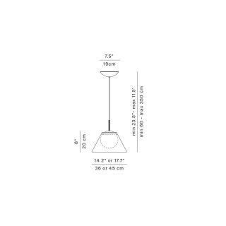 Luceplan Cappuccina Suspension lamp - Image 3