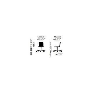 Vitra HAL Studio Sedia ufficio - immagine 2