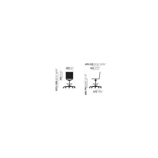Vitra .04 Counter Sgabello da ufficio - immagine 4