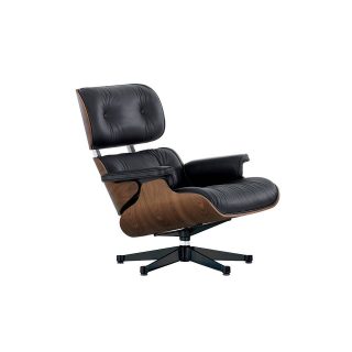 Vitra Lounge Chair - Noce pigmentato nero