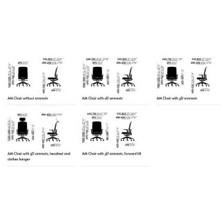 Vitra AM Chair Sedia ufficio - immagine 3