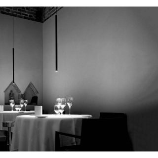 Lampe Suspendue Davide Groppi Miss 1 – Noir Opaque – Design Occasion