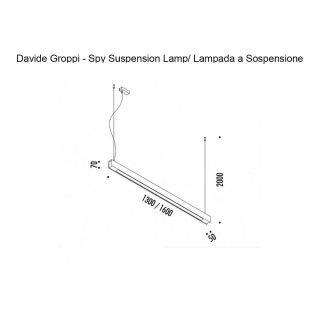 Davide Groppi Spy Suspension lamp - Image 2