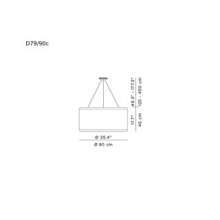 Luceplan Silenzio Suspension lamp - Image 4