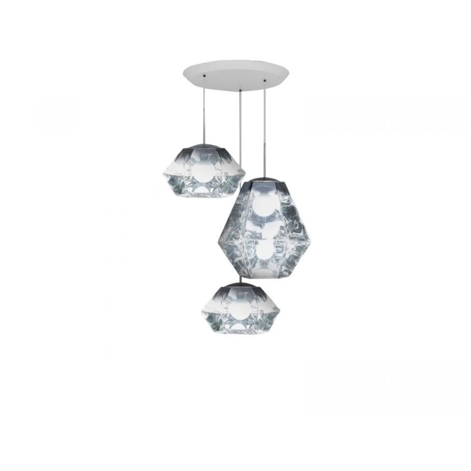 (image for) Tom Dixon Cut Trio Round Pendant System