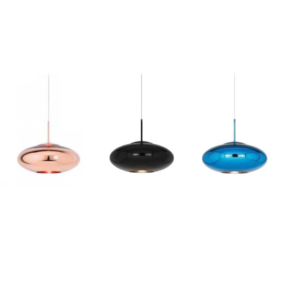Tom dixon shop copper wide pendant