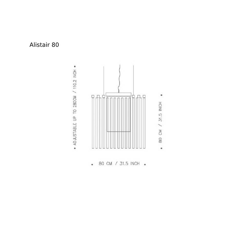 Quasar Alistair Lampada a sospensione