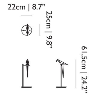Moooi Perch Light Table - immagine 2