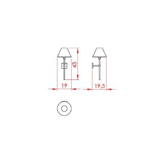 JNL COLLECTION Los Angeles Twin Wall lamp - Image 3
