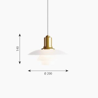 Louis Poulsen PH 2/1 Lampada a Sospensione - immagine 3