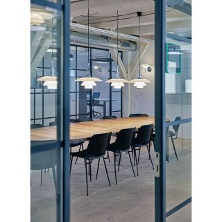 Louis Poulsen PH 4/3 - PH 4½-4 Glass Suspension Lamp - Image 9