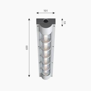 Louis Poulsen AL 600 Lampada da Soffitto Esterno - immagine 4