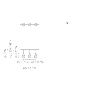 Poltrona Frau Soffi Linear Composition Lamp