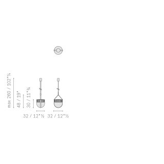 Poltrona Frau Xi XL Suspension Lamp - Image 2