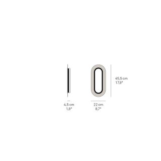 LZF – Lens Oval Lampada Da Parete - immagine 2