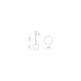 Rendl Light Studio – Luna Suspension Lamp - Image 2