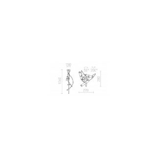 Rendl Light Studio – Viper Lampada a Soffitto - immagine 2